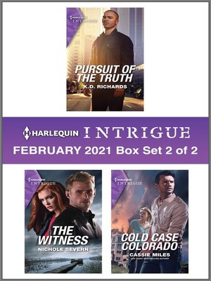 cover image of Harlequin Intrigue February 2021--Box Set 2 of 2